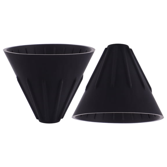 AURARMLET 2Pcs Practical Coffee Filter Conical Silicone Home Brewing Kitchen Tool 10.5X10.5X10CM