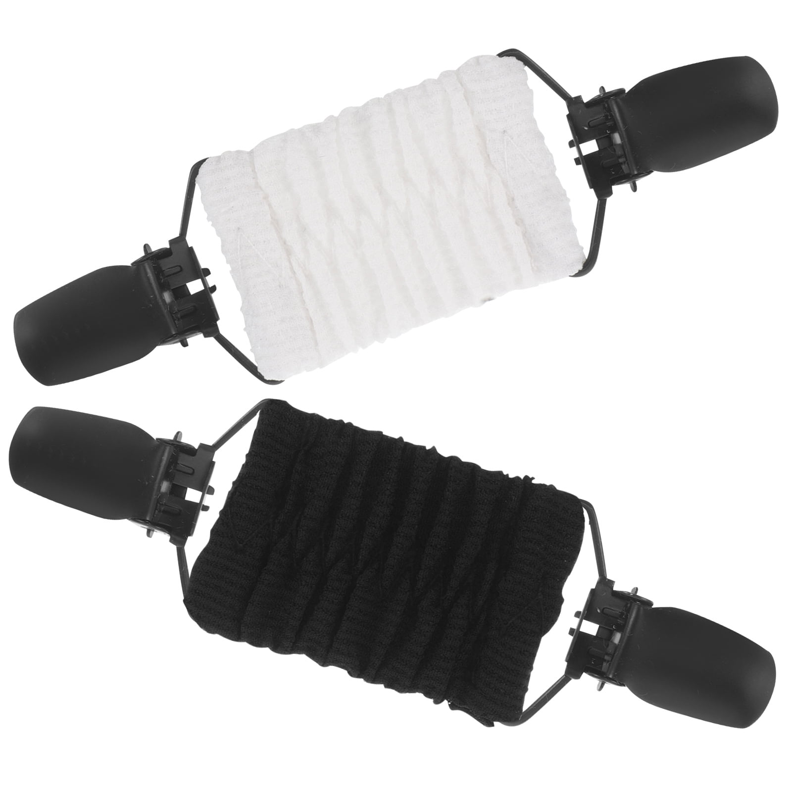 Wardrobe Clips AURARMLET 2-Pack Black Elastic Dress Clips Clothing for Women to ...