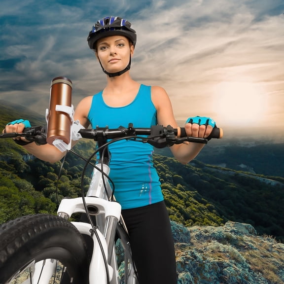 AURARMLET 2Pcs Quick-Release Bike Bottle Cage For Cycling And Mountain Biking 5.70X3.14X3.14in