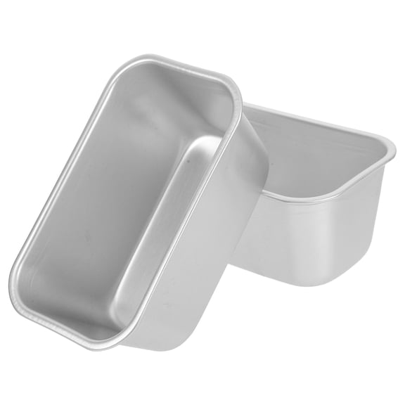 AURARMLET 2-Pack Rectangle Non-Stick Cheesecake Pans Aluminum Alloy Bakeware for Bakers and Dessert Making