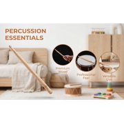 AURARMLET Eco-Friendly Wood Drumsticks Safe Non-Paint for Drum Enthusiasts 2Pcs