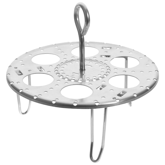 AURARMLET Stainless Steel Steaming Rack 2 Pieces Multipurpose Cooking Pot Accessories Kitchen Tools