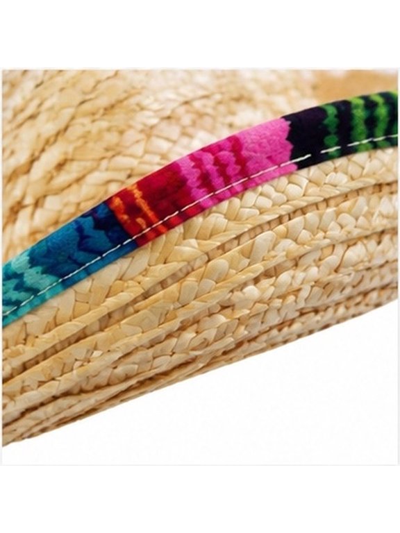2Pcs Straw Hat Pet Hair Hoop Mini Pet Headwear Lightweight Hat for Dogs Party