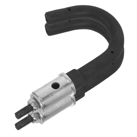 AURARMLET 2Pcs Black Ladder Roof Hook Made of Metal and Plastic for Heavy Duty Outdoor and Indoor Use