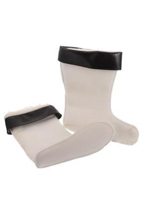 2-Pack Thermal Boot Liners for Hiking and Snowboarding, Soft Comfortable Fleece Inserts