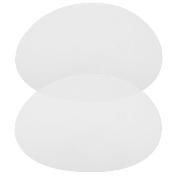AURARMLET 2-Pack White Diffuser Lamp Shade Covers Fabric for Pendant Light Home and Office Use