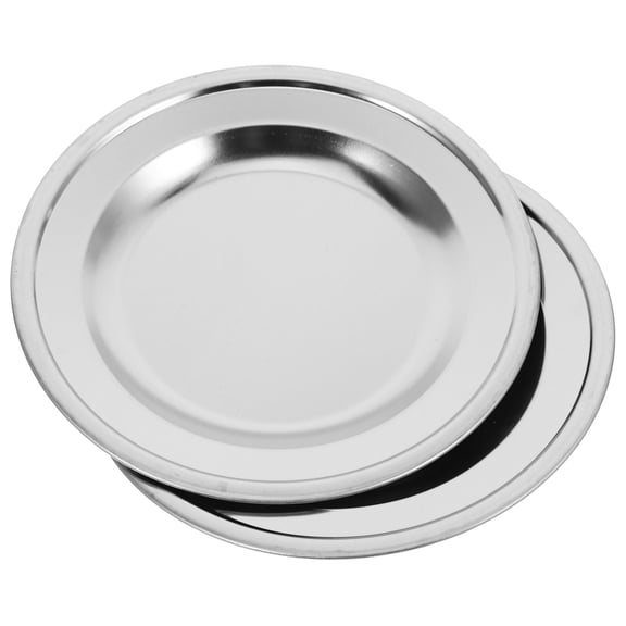 AURARMLET Dining Table Accessories Wine Coaster 2Pcs Silver