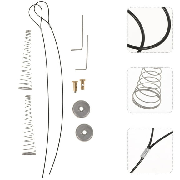 AURARMLET 2 Sets PVC Coated Cane Bolts for Gates and Metal Doors, Heavy Duty Outdoor Gate Lock Accessories