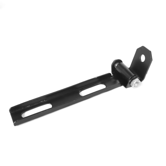 AURARMLET Adjustable Solo Seat Bracket Black Alloy for Motorcycle Use 2Pcs
