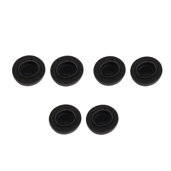AURARMLET 3Pairs Noise Reducing Earbud Tips Black Foam Soft Replacement Earphone Accessories