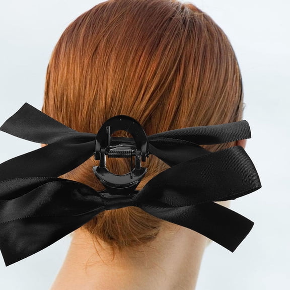 AURARMLET Bow Shape Fashionable Claw Clip Women 3Pcs