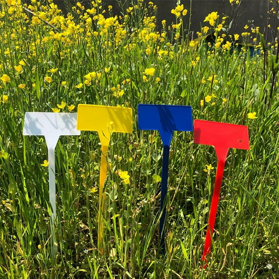 AURARMLET 30Pcs Plant Markers for Commercial Landscaping Garden Ground Tag Vegetable Seedling Labels