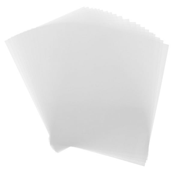 AURARMLET Printable Shrink Plastic Sheets Heat Shrinkable Sheets Diy Design 30pcs