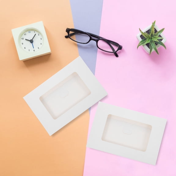 AURARMLET 30pcs White Window Envelopes Simple and Elegant Design for Personal and Office Use Standard Size