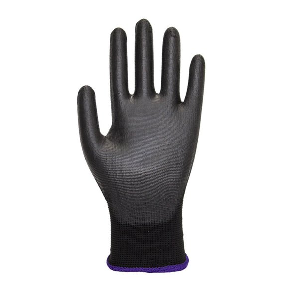 AURARMLET 3Pairs Multipurpose Gloves Black Safety Gloves with Flexibility and Comfort for Work