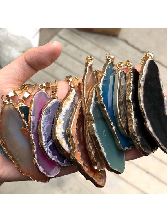 Fine Workmanship Red Stone Accessories for DIY Jewelry - 3Pcs