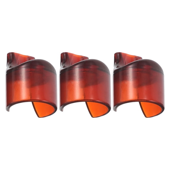 AURARMLET 3-Piece Flute Playing Aid Set with Resin Coffee Mouthpiece for Beginner and Performance Use, Music Accessories