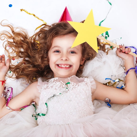 AURARMLET 3Pcs Felt Star Decorations Handheld for Photographers and Event Organizers