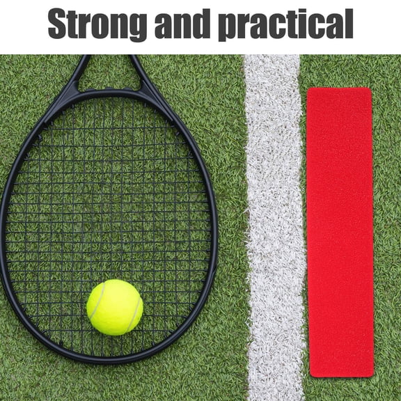 AURARMLET 4Pcs Red Flat Sports Court Markers Versatile Football Soccer Tennis Boundary Line Markers