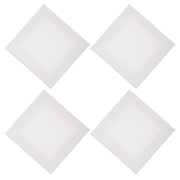 AURARMLET 4Pcs Blank Paint Board for Amateurs White Cloth Drawing Studio Use