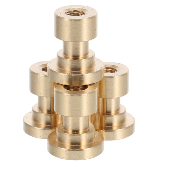 AURARMLET 4Pcs Cabinet Door Pull Handles Brass and Crystal Combination for Stylish Home Upgrade