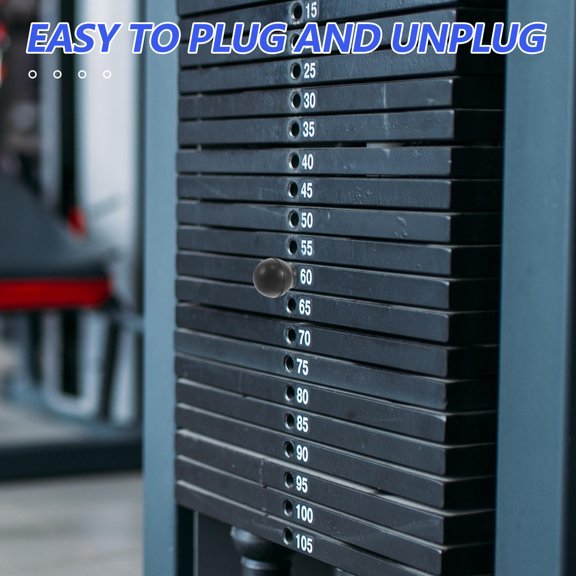 AURARMLET 4Pcs Durable Weight Machine Pin Replacement for Home and Commercial Strength Machines