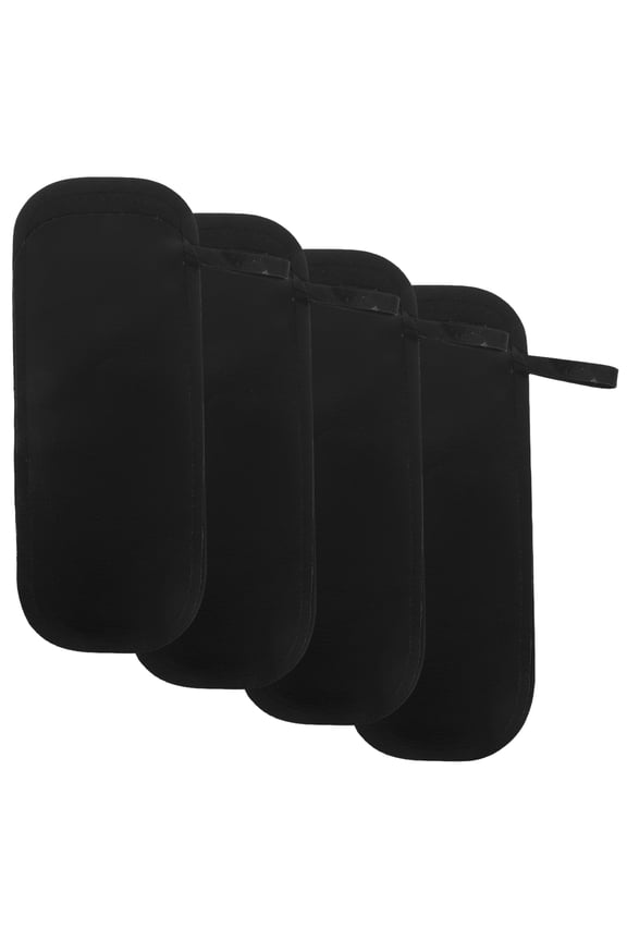 4Pcs Travel Umbrella Storage Cover Black Durable Folding Case for Sun and Rain Umbrellas