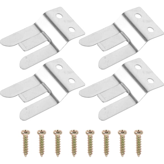 AURARMLET Compact Metal Mic Hook Holder for Home Use Professional Accessory 4Pcs