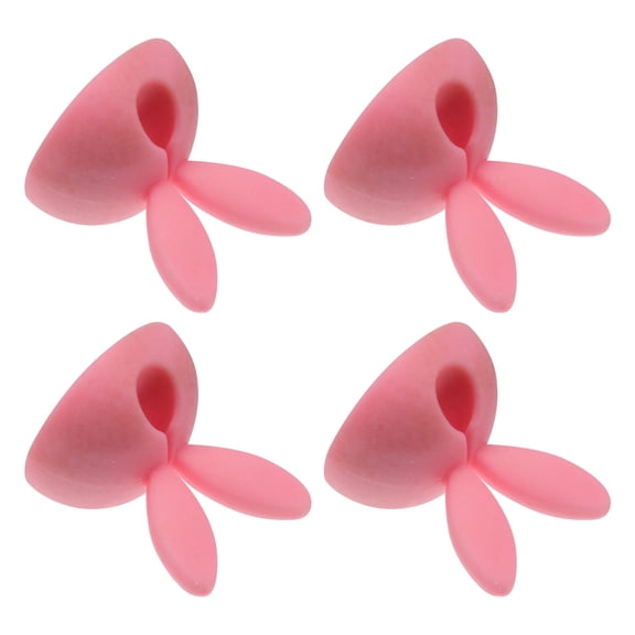AURARMLET 4Pcs Pink Desk Cable Organizer Silicone Clip Holder for Tidy Wire and Cord Management