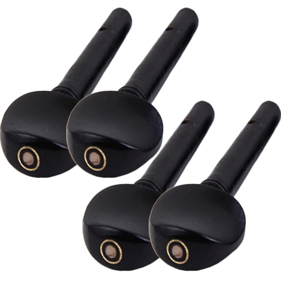 AURARMLET 4Pcs Professional Tuning Pegs for Violin with Non-abrasive Shaft Hole and String Tightness Adjustment