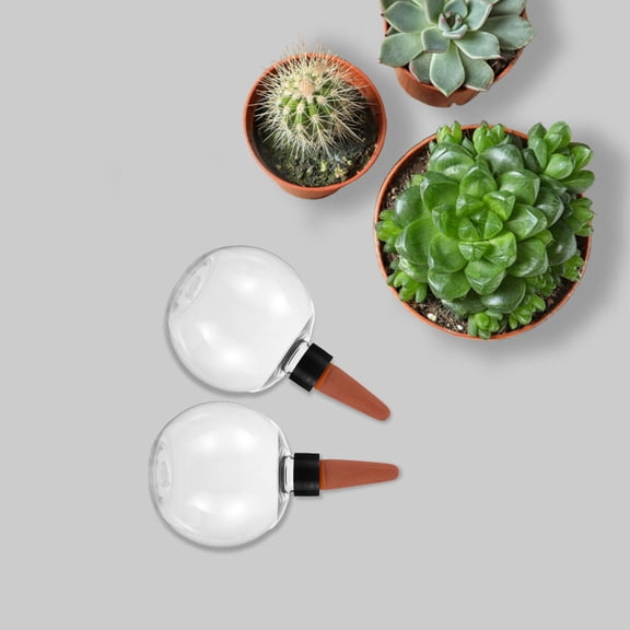 AURARMLET Set of 4 Automatic Watering Globes for Home Use, Multi-Material Slow Release Plant Waterers