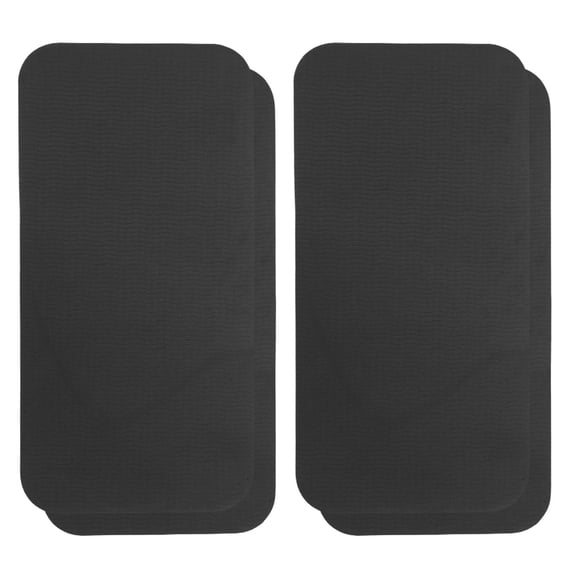 AURARMLET 4Pcs Black Sewing Machine Protection Pad with Tpe Non Slip Noise Reduction Cushion