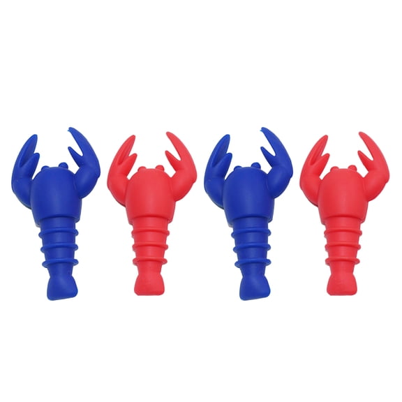 AURARMLET 4-Pack Silicone Bottle Cap Covers in Assorted Colors to Seal and Preserve Opened Bottles at Home