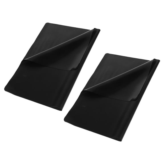 AURARMLET Insulated Table Mat Silicone Black 4Pcs
