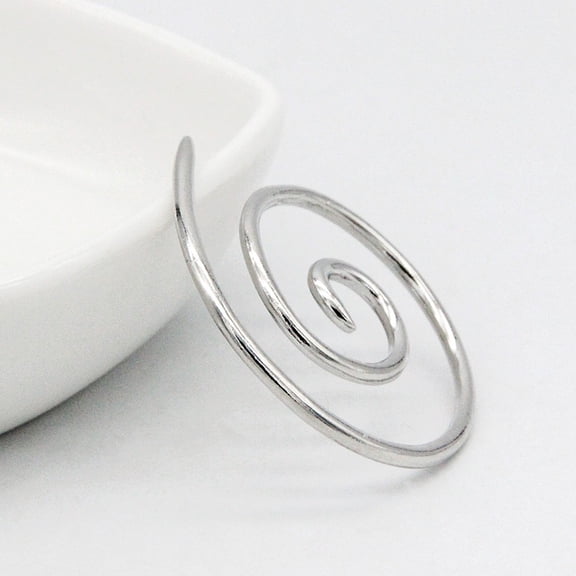 AURARMLET 4pcs Stitch Holders Knitting Silver Alloy for Experienced Knitters Handmade Weaving