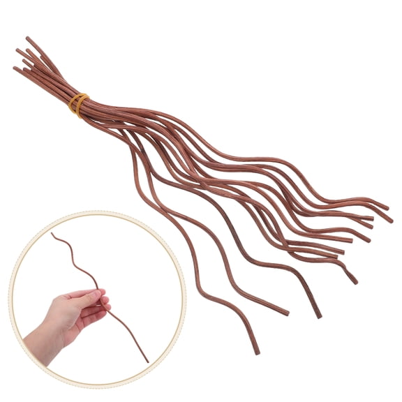 AURARMLET 50Pcs Essential Oil Diffuser Sticks Replacement Rattan Reeds for Home