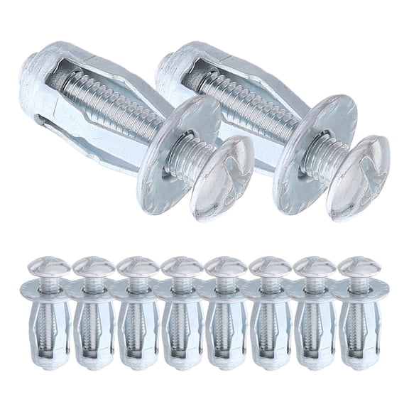 AURARMLET 50Pcs Heavy Duty Metal Expansion Screws for Reliable Wall and Ceiling Use