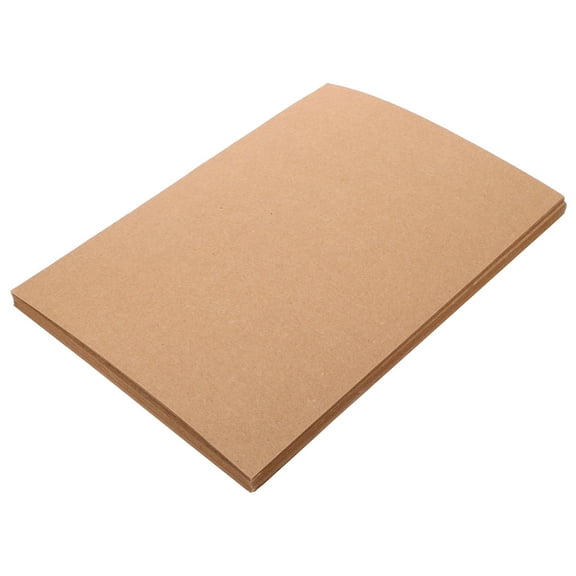 AURARMLET 50 Pcs Kraft Paper Cardboard Sheets Lightweight Craft Board for Boxes, Projects, and Art Supplies