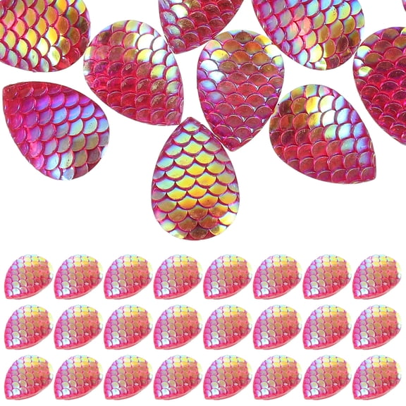 AURARMLET 50 Pieces Rhinestone Flatback Resin Craft Embellishments for Clothes, Shoes, Bags, and Jewelry Making