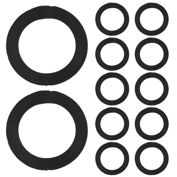 AURARMLET Set of 50 Barbell Weight Collars with Rubber Coating for Strength Training, Fitness, Weightlifting, and Gym Equipment