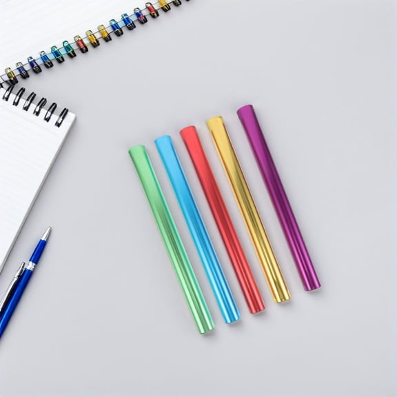 AURARMLET Set of 5 Lightweight Aluminum Relay with Grip for Competitive and Practice Relay Races