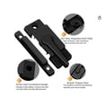 thumbnail image 1 of AURARMLET 6Sets Black Sliding Sash Window Locks with Cam Action for Enhanced Security and Classic Vintage Design, 1 of 7