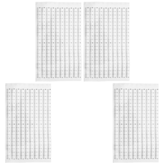 AURARMLET Peel and Stick Ruler Tape Accurate Measurement for Workbench and Desk