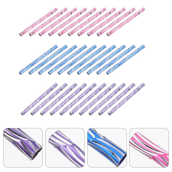 AURARMLET 60pcs DIY Wind Bell Materials Simple Wind Chime Tubes for Porches