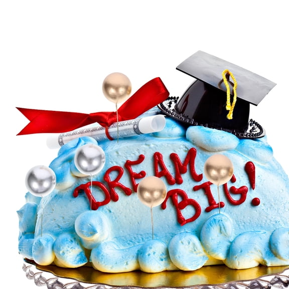 AURARMLET 66Pcs Party Cake Decor Balloon Toppers Assorted Color for Birthday and Wedding Cakes