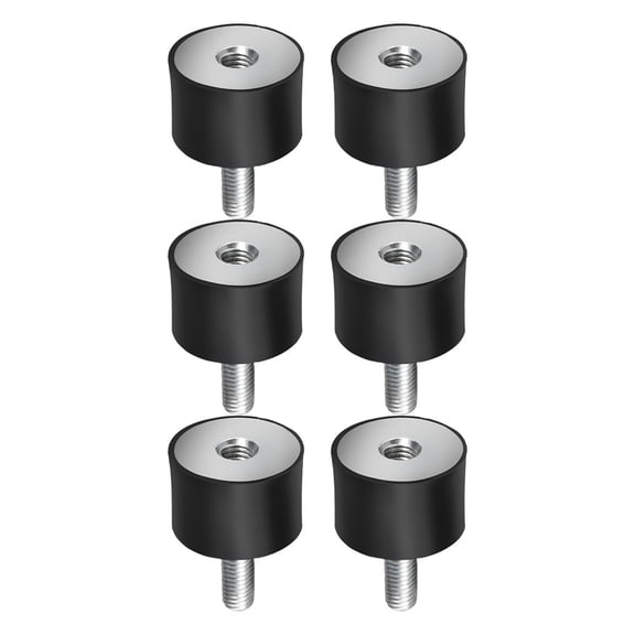 AURARMLET 6Pcs Anti Vibration Mount Noise Reduction For Compressor Accessories And Equipment Installation