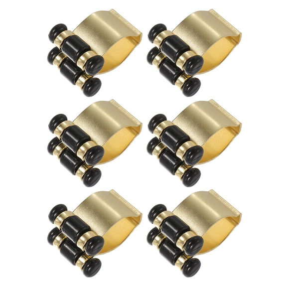 AURARMLET 6Pcs Fishing Rod Holders Wall Mounted Assorted Color Storage and Display