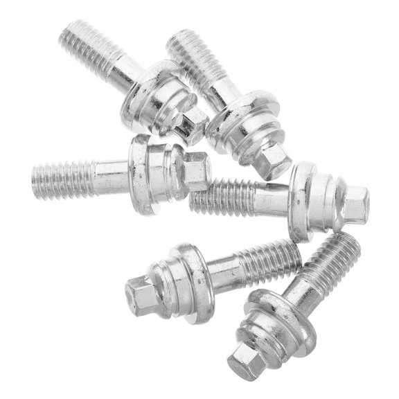 AURARMLET 6Pcs Motorcycle and Car Battery Side Mount Bolt Kit with Wear Resistant Copper Material