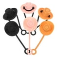 thumbnail image 1 of AURARMLET 6-Pack Silicone Straw Caps in Assorted Colors, Compact Straw Covers for Easy Carry and Reusable Use, 1 of 7