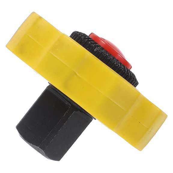 AURARMLET palm socket wrench 72-Tooth Yellow 1/2-Inch Drive Plastic-Coated Finger Ratchet Driver